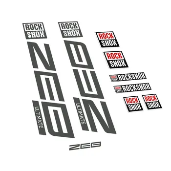 Compatible stickers for rock shox forks zeb ultimate stickers 6