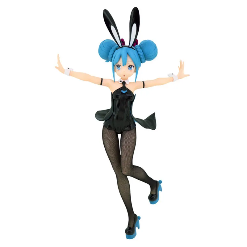 

Original FuRyu Vocaloid Hatsune Miku Cute Bunny Ver. Figure 31cm Genuine Bandai Figure Doll Collection Model Gift