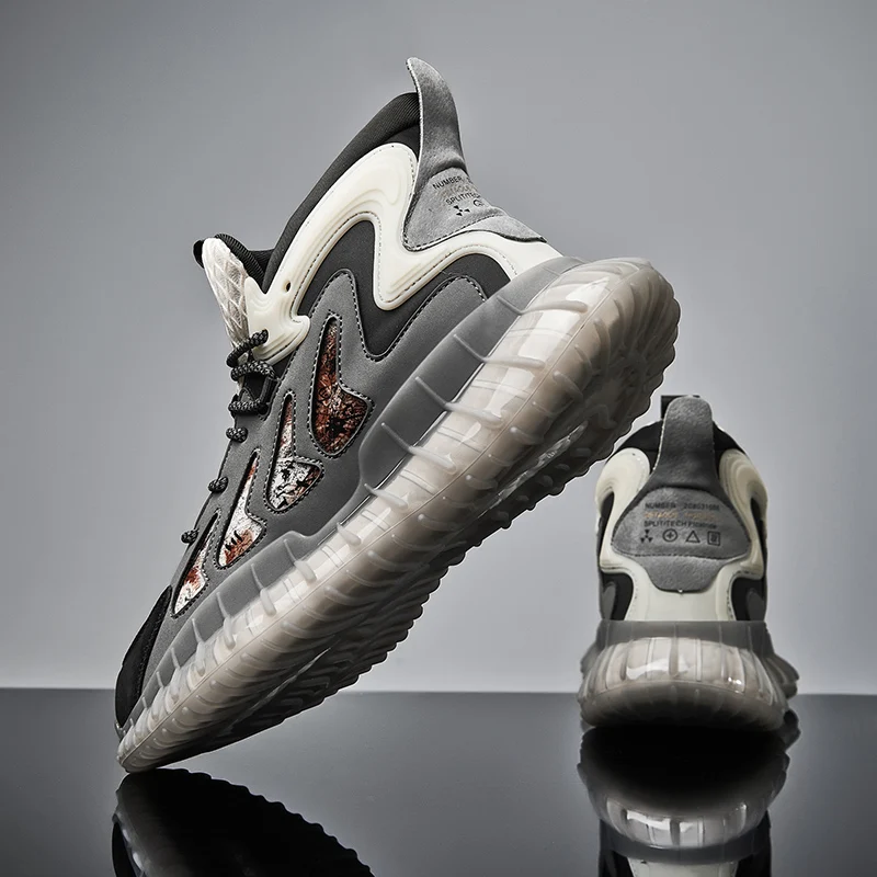 Running shoes luminous coconut youth tide shoes breathable men's casual sports shoes men