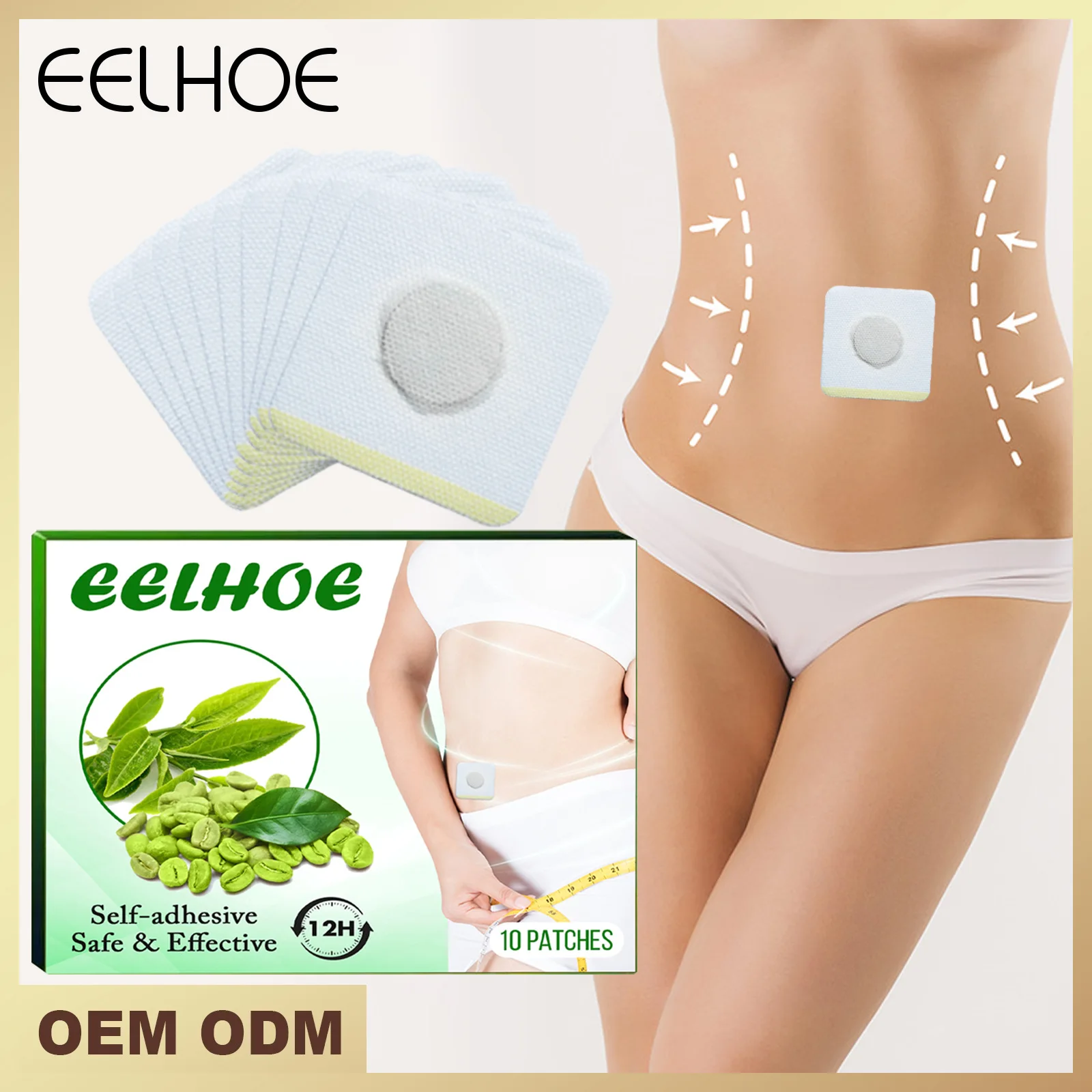 

eelhoe Mint patch Mint shaping patch for body reduction and belly shaping