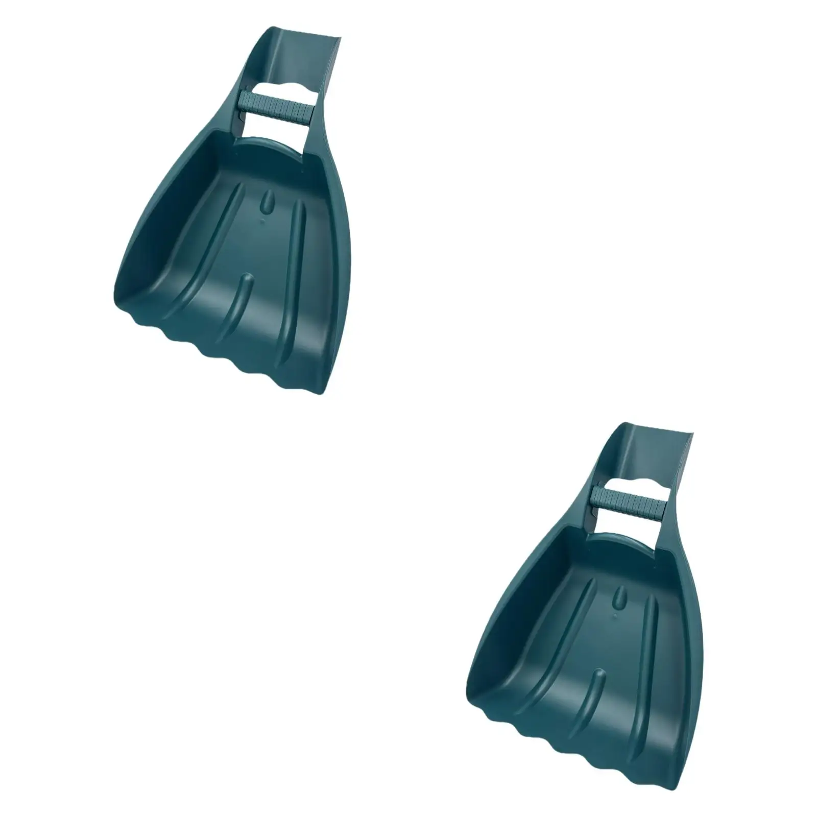 2 шт. Совки для листьев и когти Газонные захваты рук двора Ручные грабли