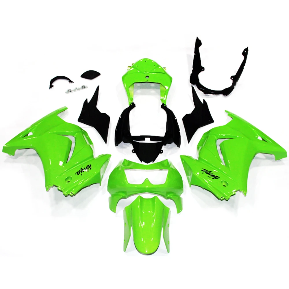 Kit de carenado para motocicleta, carrocería de inyección de plástico ABS para Kawasaki Ninja250 Ninja 250 EX250R EX-250R 2008-2010 2011 2012