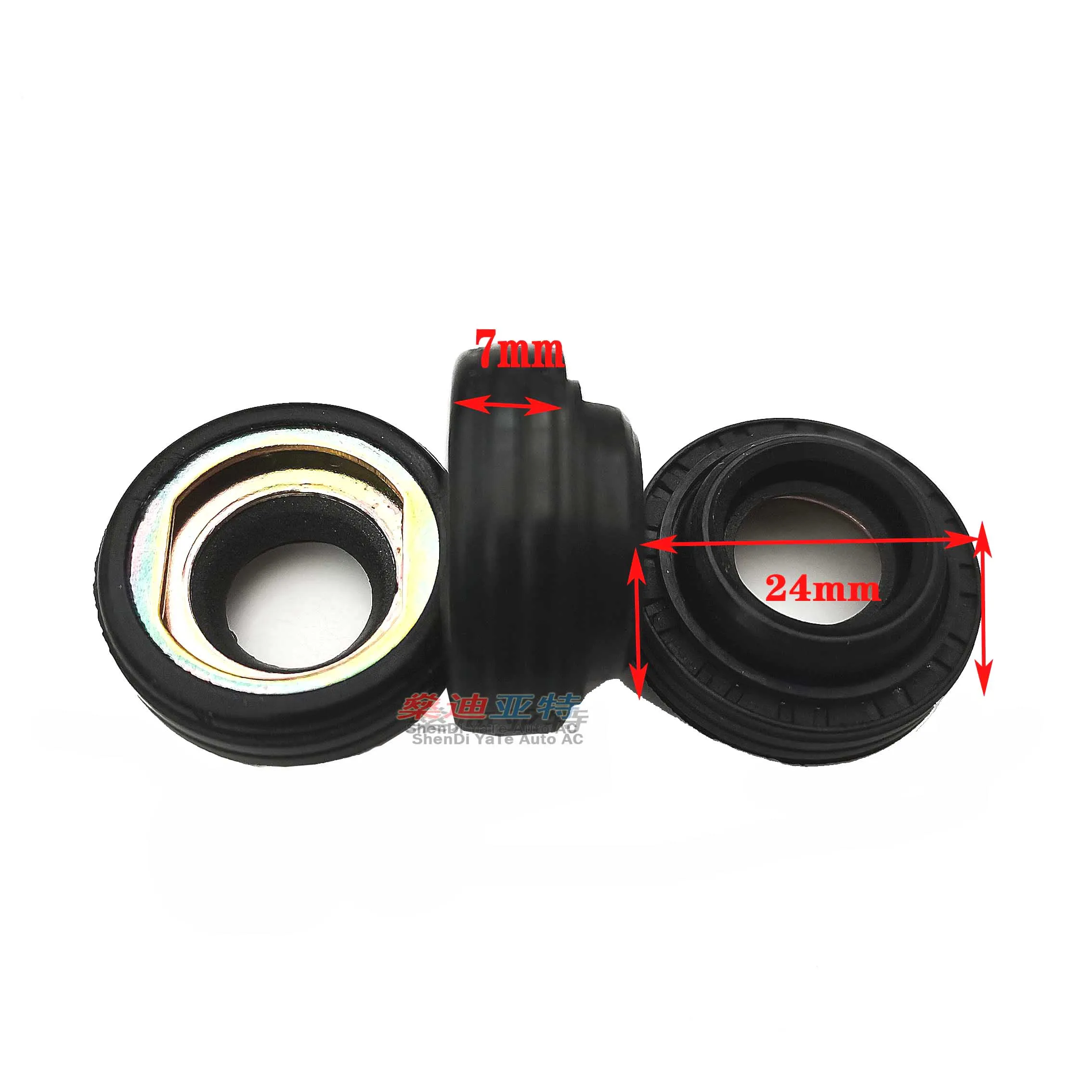 

Автомобильный кондиционер, уплотнение вала компрессора, сальник, штамп, уплотнения для Mitsubishi MSC90C MSC105C, новые компрессоры Panasonic