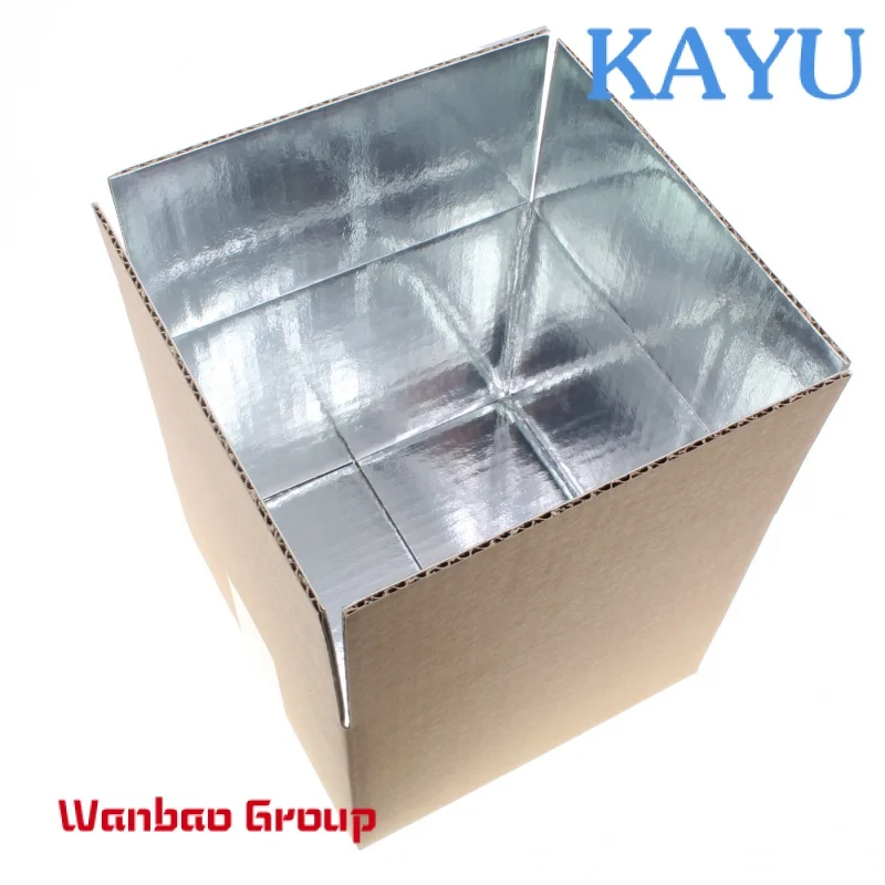 Manufacturer custom designs corrugated  frozen food box 5 KG & 10 KG Waterproof Frozen Meat or Seafood packaging Box