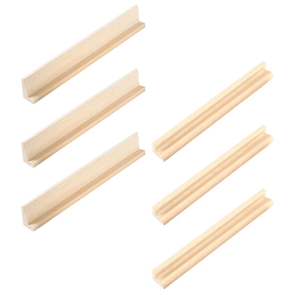 

Domino Train Wooden Mexican Holder Dominoes Base Trays Desktop Holders Tiles Diy Racks Natural Organizer Activity Classic Board