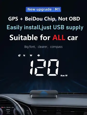Автомобильный проекционный дисплей Hud Auto hud, проектор gps hud для всех автомобилей
