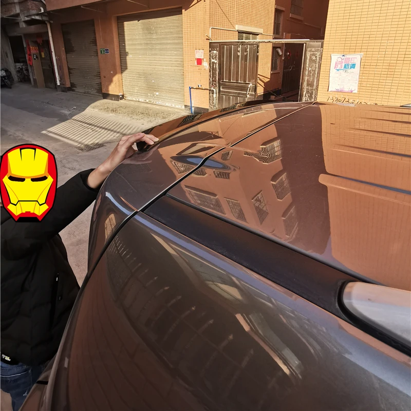 MAX Style для Nissan патруль Y62 спойлер 2011 - 2023 ABS Материал углеродное волокно вид заднего