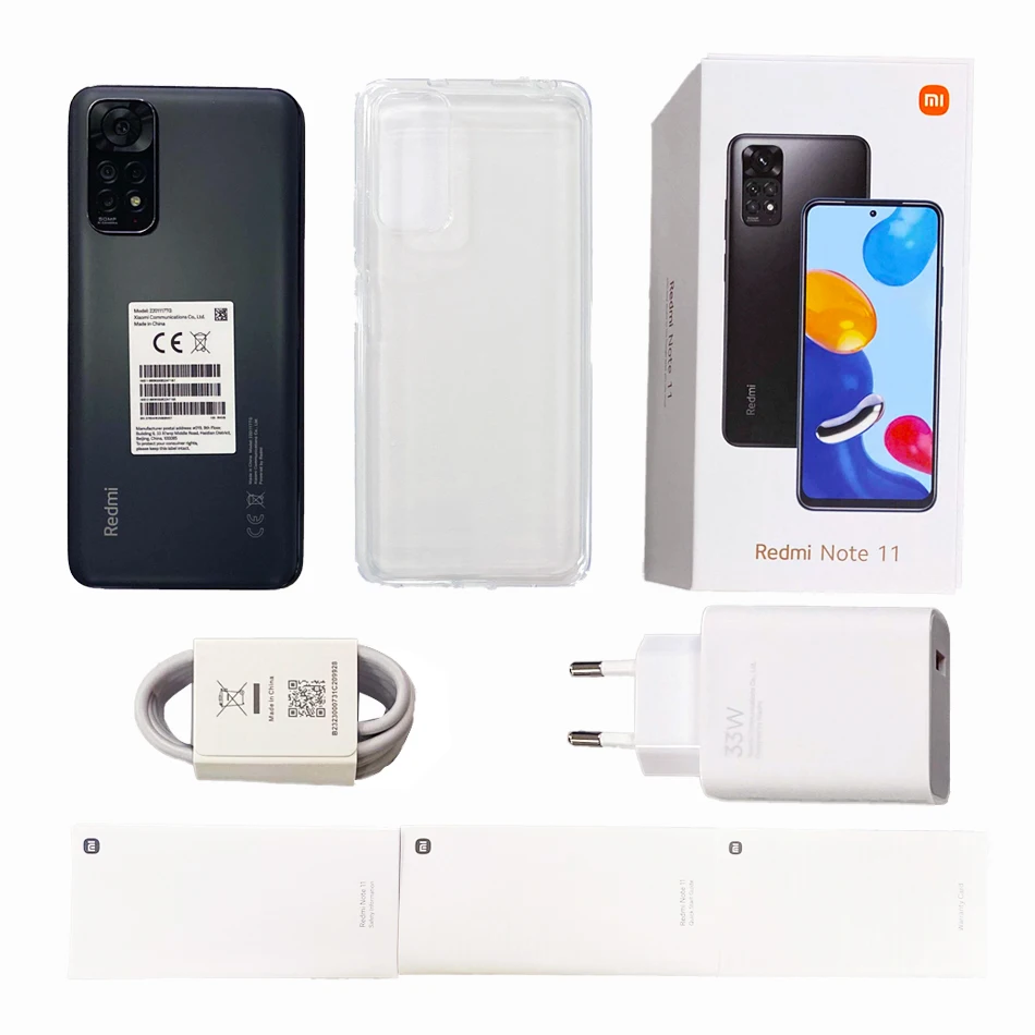 Xiaomi Redmi Note 11 смартфон 4 Гб ОЗУ 128 ПЗУ Snapdragon 680 экран 6 43 дюйма 2400x1080 AMOLED 90 Гц 33 Вт 50 МП |