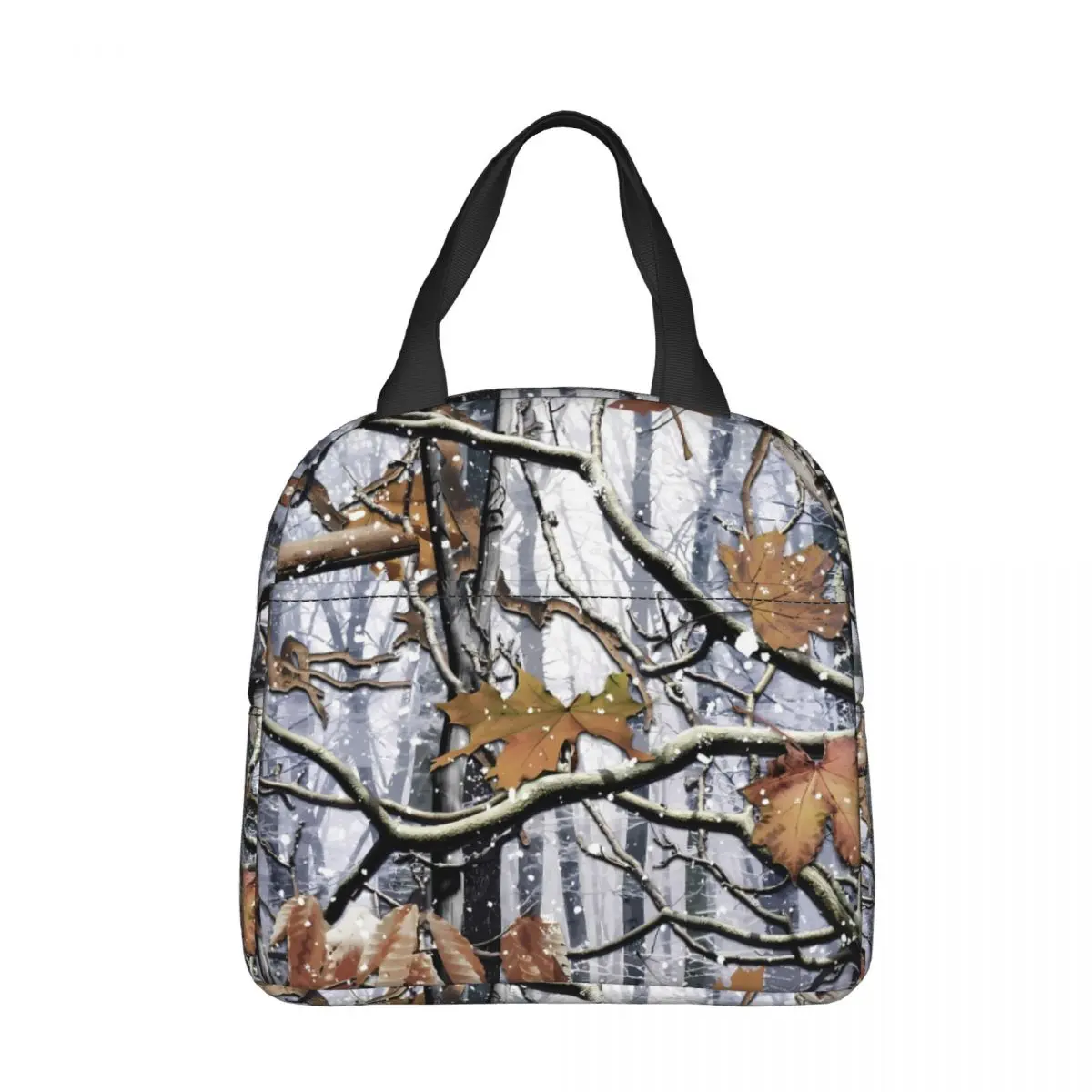 

Hunting Insulated Lunch Bag Real Tree Camouflage Women Kids Cooler Bag Thermal Portable Lunch Box Ice Pack Tote