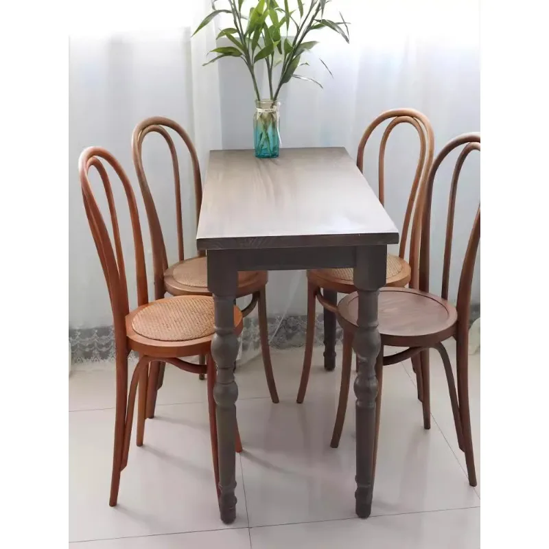 Художественный стул в скандинавском стиле уличный французский винтажный дизайн