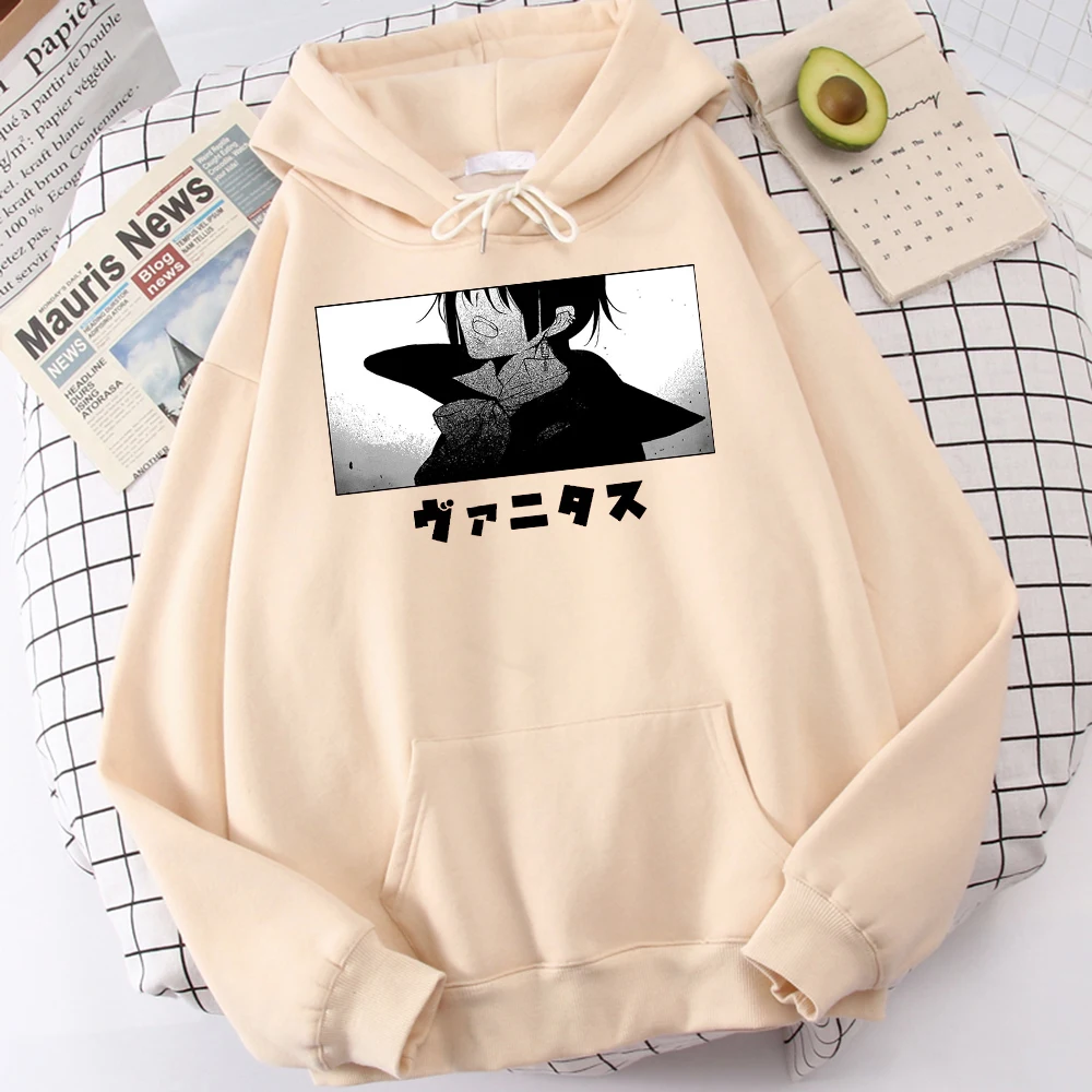 

The Case Study Of Vanitas Sweatshirts Casual Fleece Women Men Hoodies Anime Manga Graphic Hoodie Sports Hip Hop Men's Streetwear