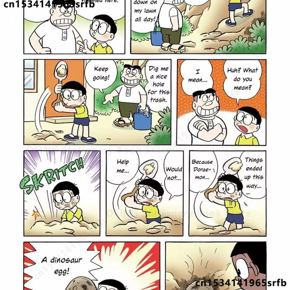 Рисунок 6 - Английские комиксы Doraemon's