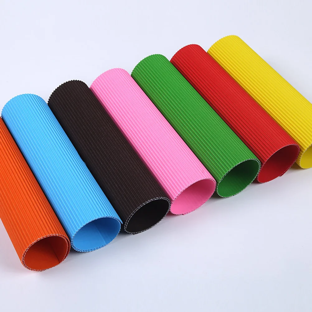 

Paper Origami Kidscardstock Diy Poster Color Cardboard Board Sheets Construction Corrugated Colored Craft Wrapping Aitoh Crafts