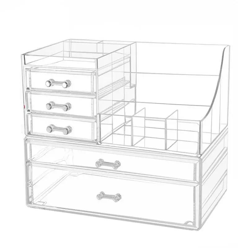 

Countertop Makeup Organizer Clear Makeup Holders And Organizers Cosmetics Organizer Makeup Accessories With Drawers For Lipstick