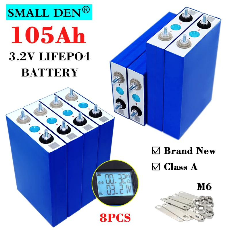 8 шт. литий-железо-фосфатные аккумуляторы 3 2 в Ач | Электроника