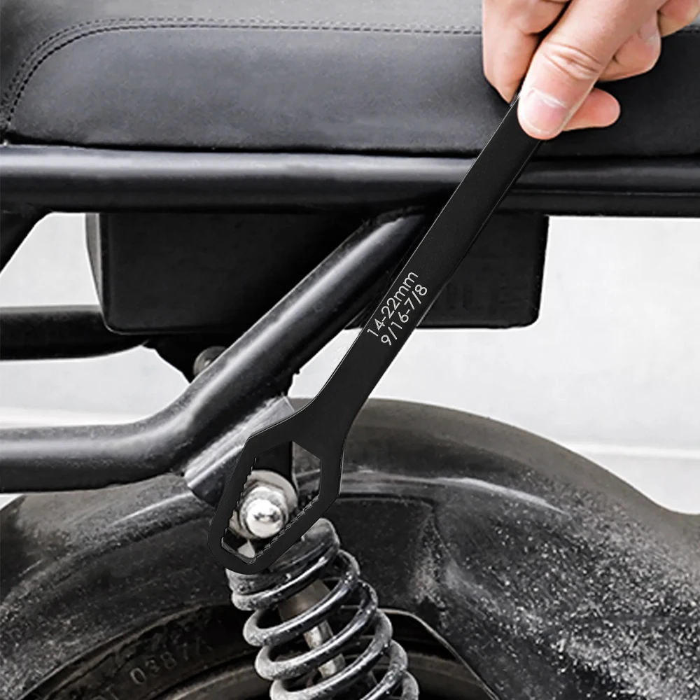 1 шт. черный 8-22 мм Универсальный двухголовый звездообразный ключ