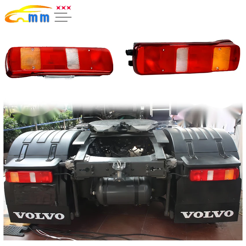 

24 В для VOLVO FH FM европейские детали кузова грузовика LH 20565103 RH 20565106 задняя лампа заднего фонаря прицепа 21063895 21063875