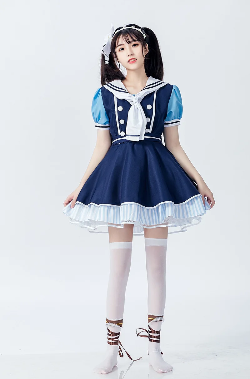 Lovelive Nozomi Tojo-костюм маринеро для женщин комплект одежды косплея Хэллоуин