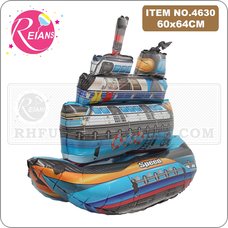 

Подводная лодка, яхта, круизные воздушные шары из фольги 4D