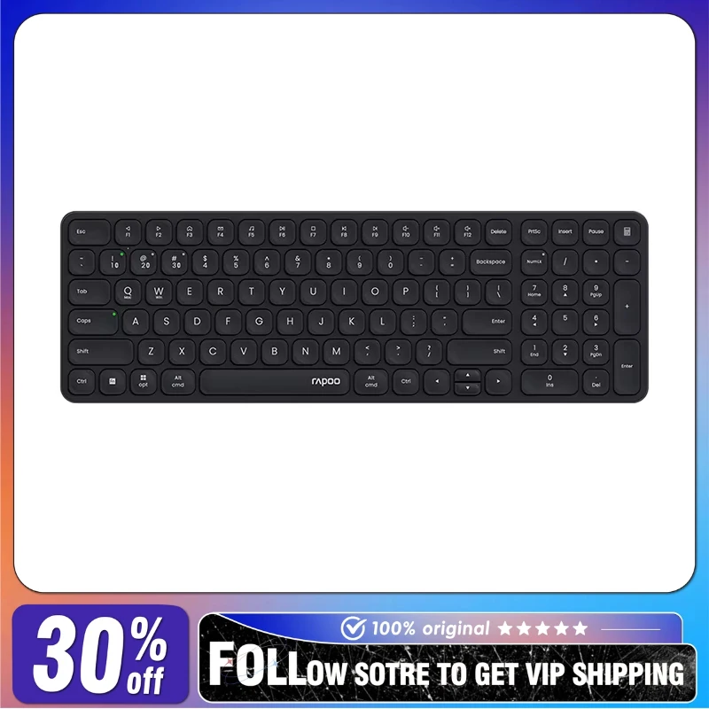 Беспроводная клавиатура Rapoo E9300G с лезвием