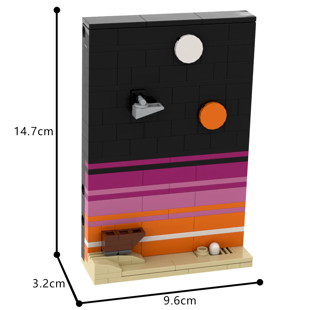 Конструктор gobrick MOC со сказками космоса 2 кирпича модель Кассини зонд орбитальный