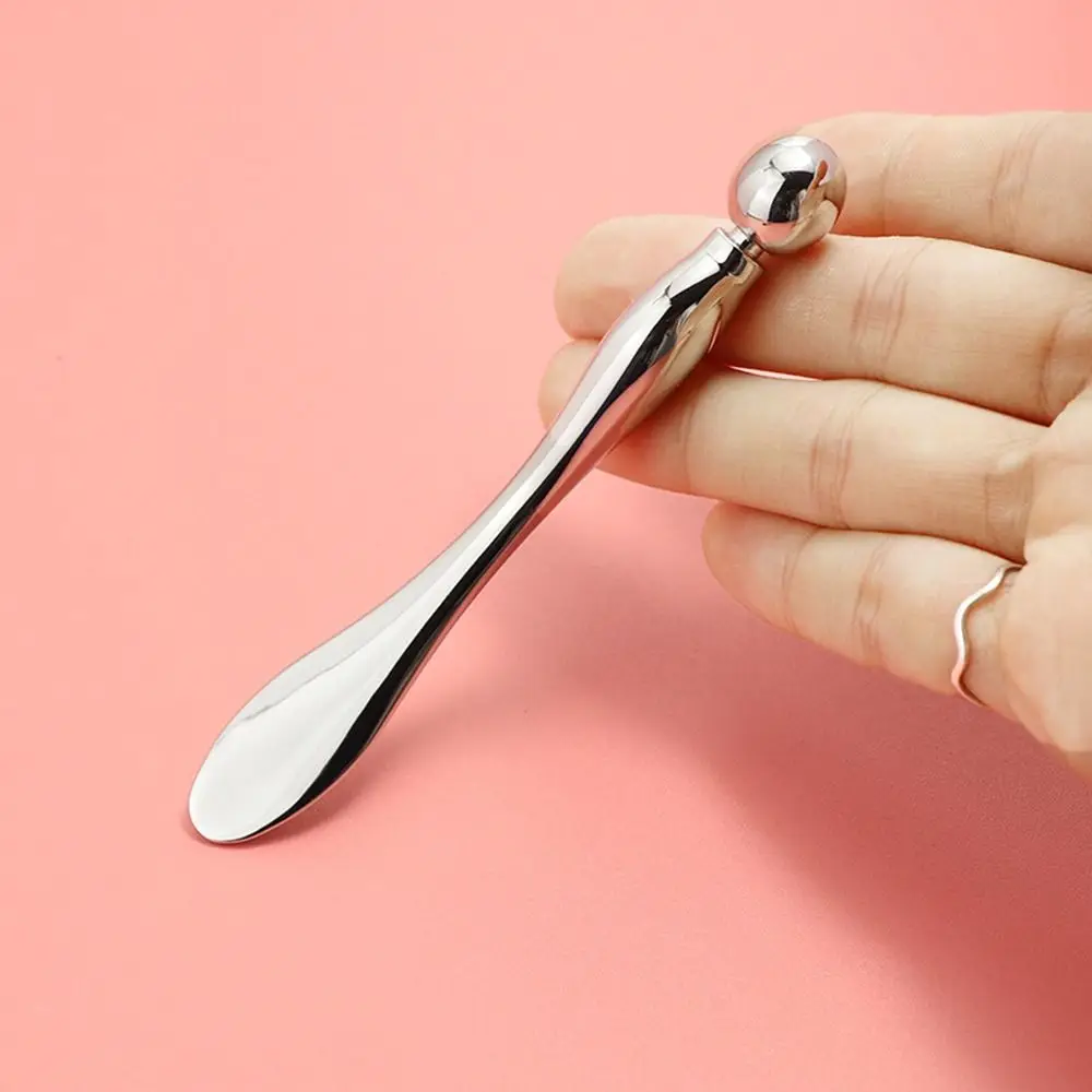 Металлическая массажная палочка для лица аппликатор крема глаз против морщин
