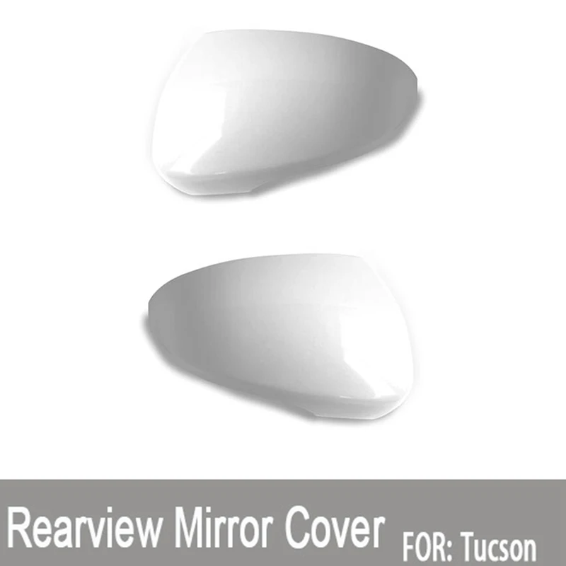 

For Hyundai Tucson 2015 - 2019 Rearview Mirror Caps Cover Rear View Mirrors Case