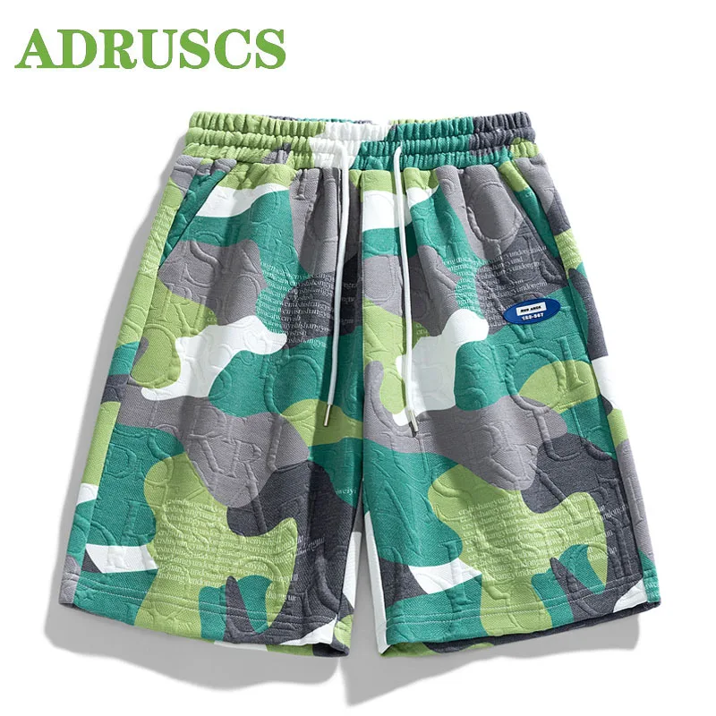 

Шорты ADRUSCS мужские спортивные, брендовые базовые Короткие штаны для фитнеса, тренировок в тренажерном зале, модные дизайнерские, на лето