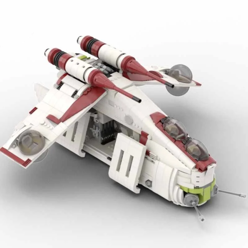 

In Stock 1175pcs 05041 MOC Wars Compatible with UCS Republic Gunship Building Blocks 75021 Bricks Toys for children Kid Gift