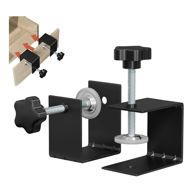 

Cabinet Hardware Jig Universal C Clamp, 2 Pcs Drawer Fixing For Accurate And Installation Of Door And Drawer Front Knobs