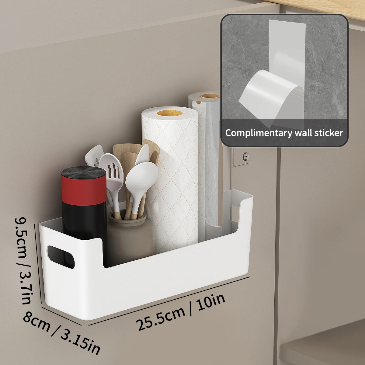 

Пластиковый настенный органайзер для кухни