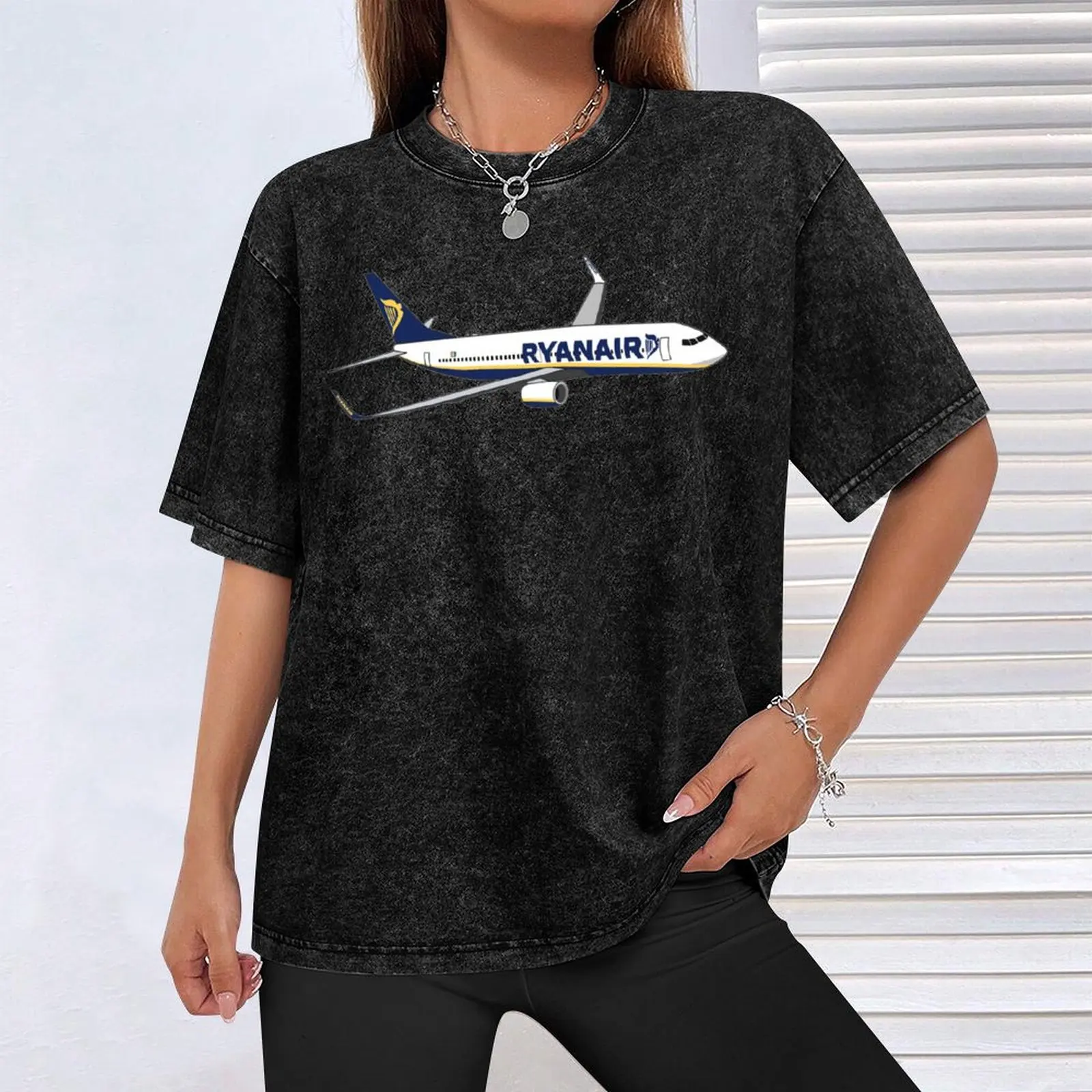 Футболка Ryanair для мальчиков с животным принтом эстетичная одежда рубашки