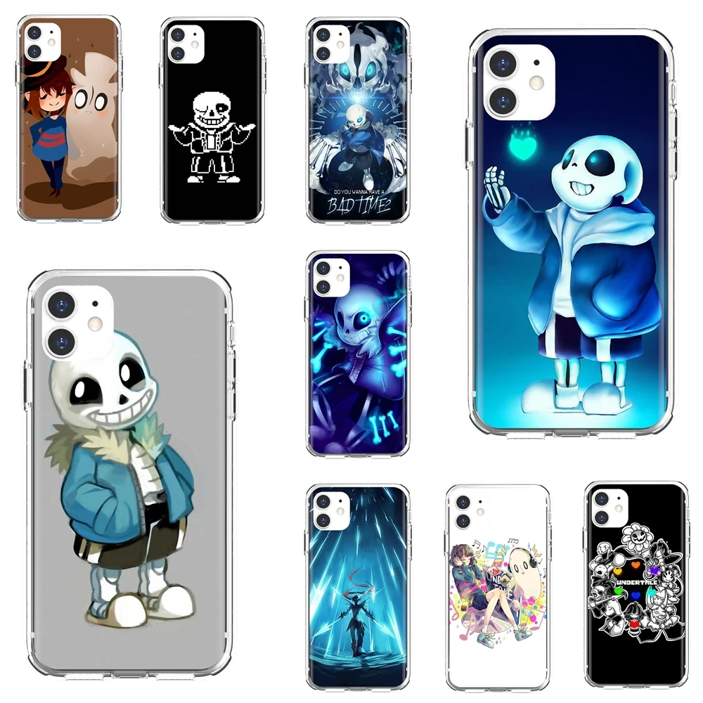 Чехлы для Sony Xperia XA Z3 Z5 XZ1 XZ2 Z Z1 Z2 compact M2 M4 M5 C4 C6 E3 T3 Undertale-Sans-and-his-puns-Anime-Game |