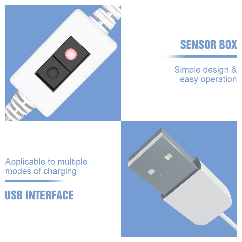 Светодиодный светильник для туалетного столика лампа зеркала макияжа с USB ванной