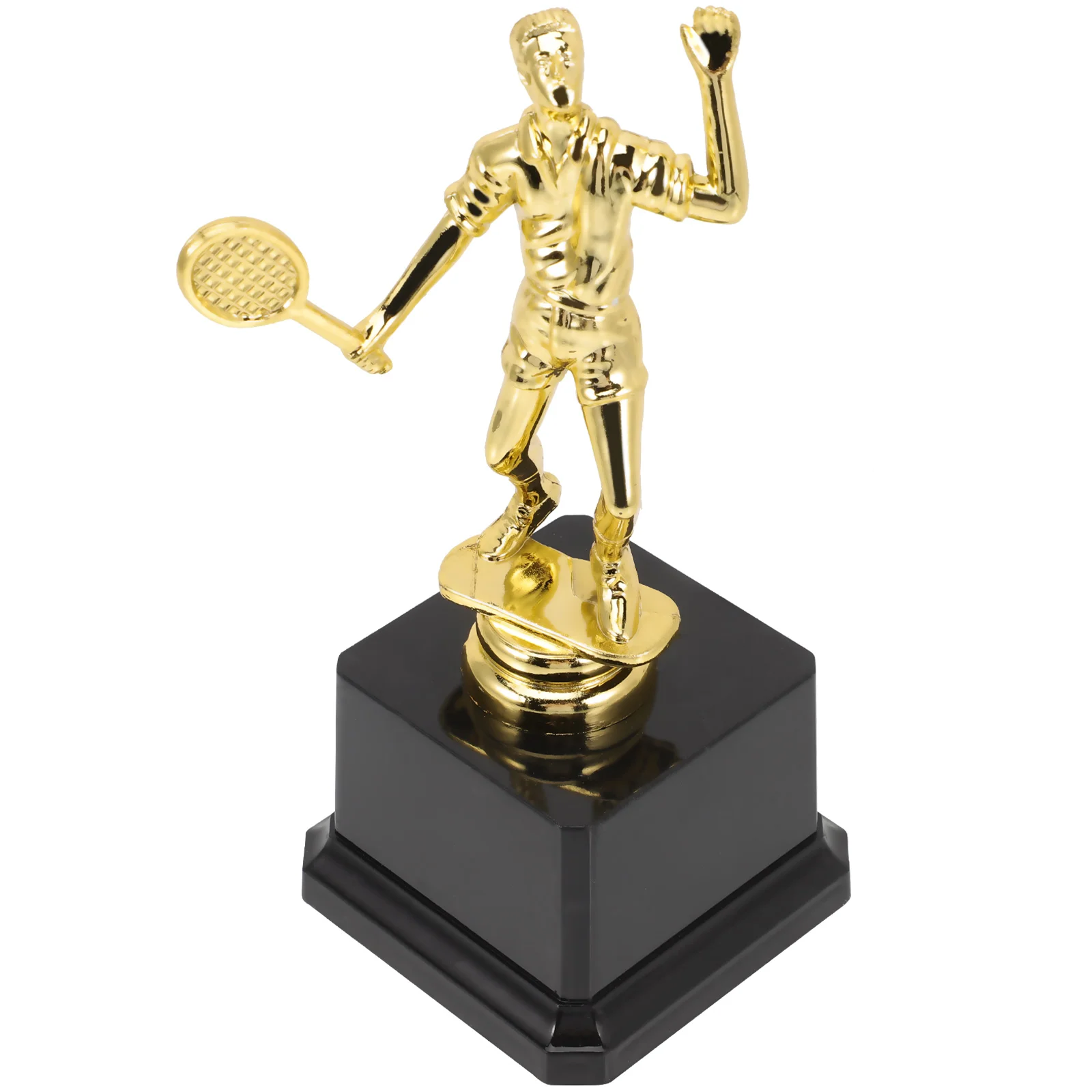

Trophy Cup Award Decor Badminton Modelcompetition Kids First Placedecorative Kindergarten Children Exquisite Golden Prize Cups