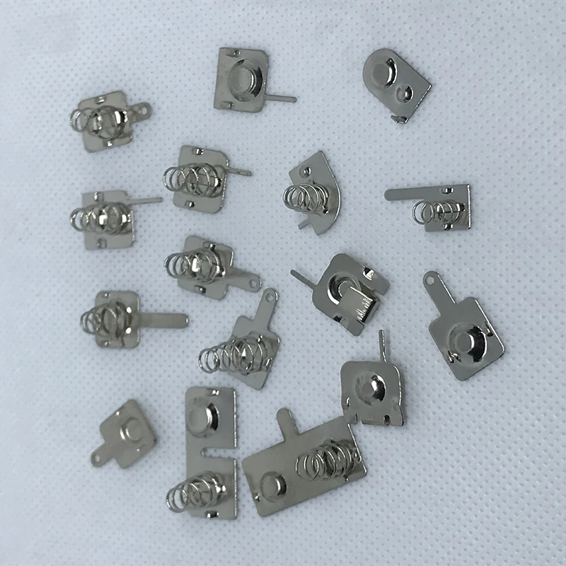 100 шт./компл. пружина батареи типа АА или ААА 7 No. Положительные и отрицательные