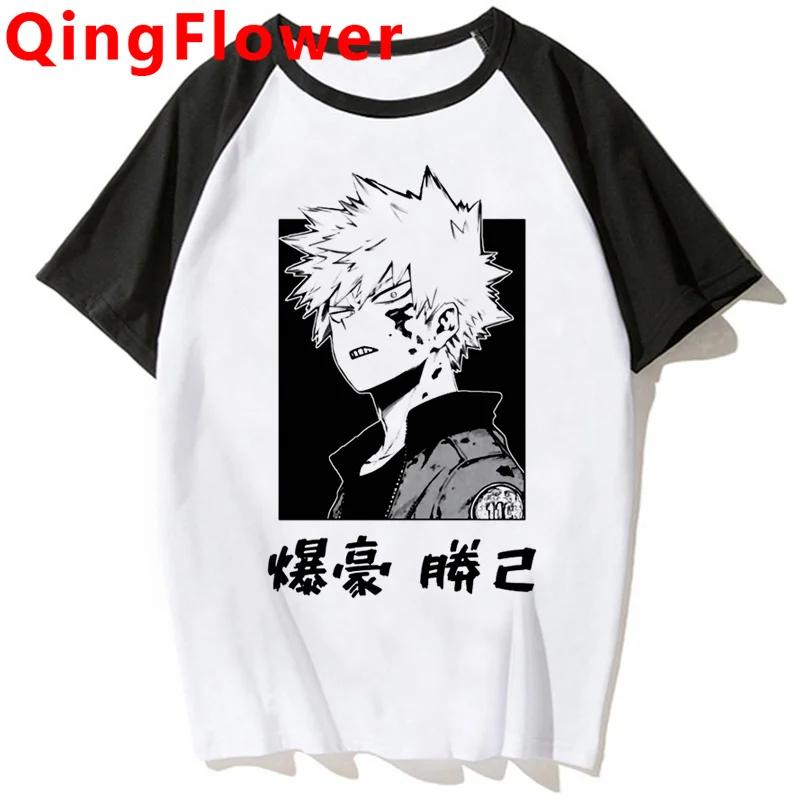 

Моя геройская Академия Bakugou Boku No Hero Академия Todoroki Dabi Мужская кавайная уличная одежда Графические футболки для женщин tumblr в эстетике