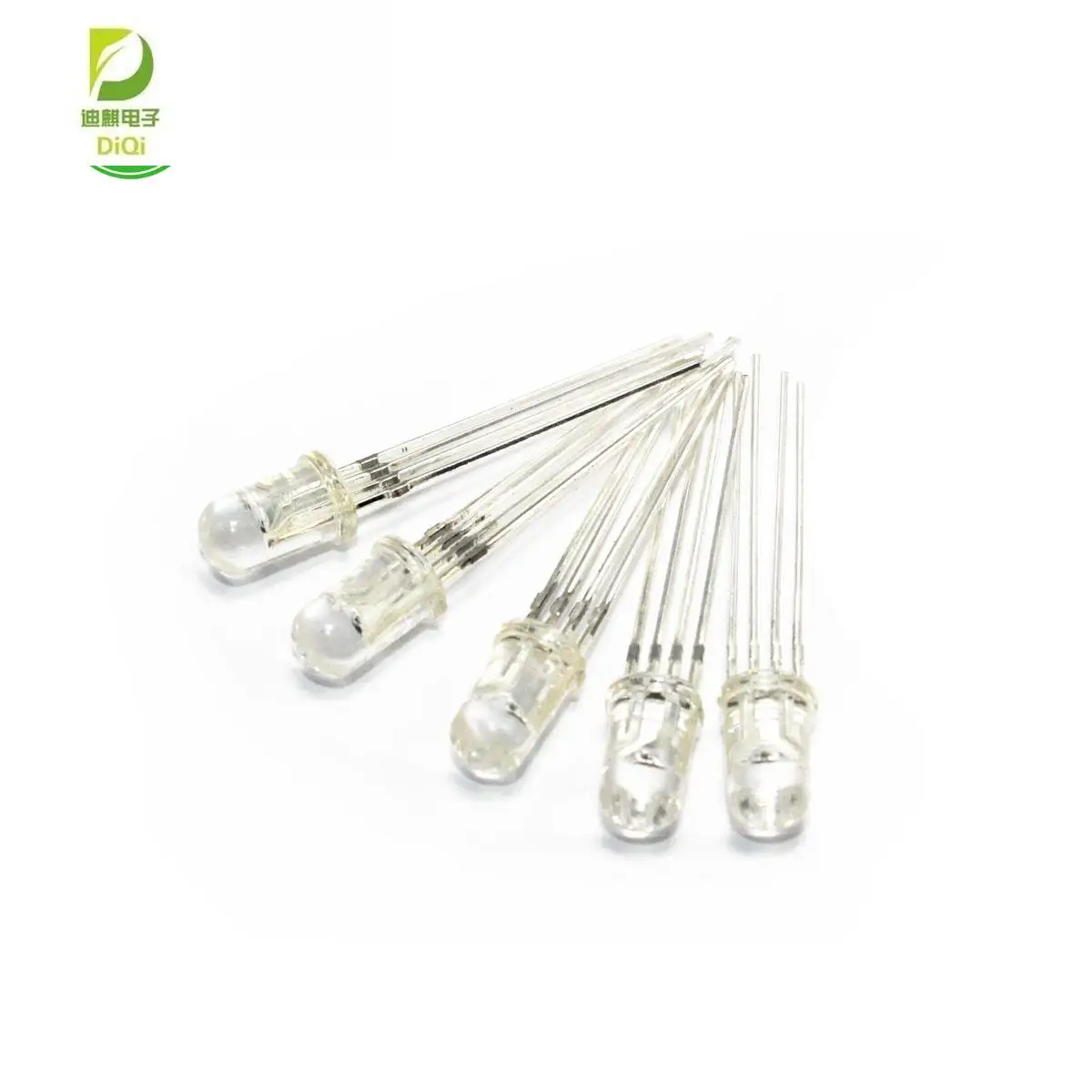 

1000pcs Multicolor 4pin 5mm RGB Led Diode Light Lamp Tricolor Round Common cathode LED 5 mm Light Emitting Diode