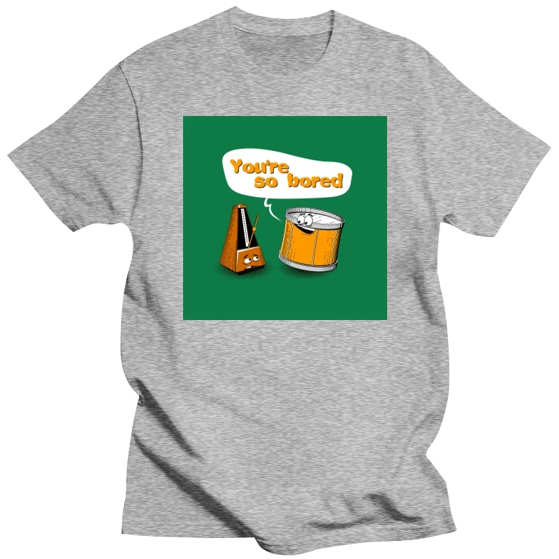 Мужская футболка Funny Drum Хлопок