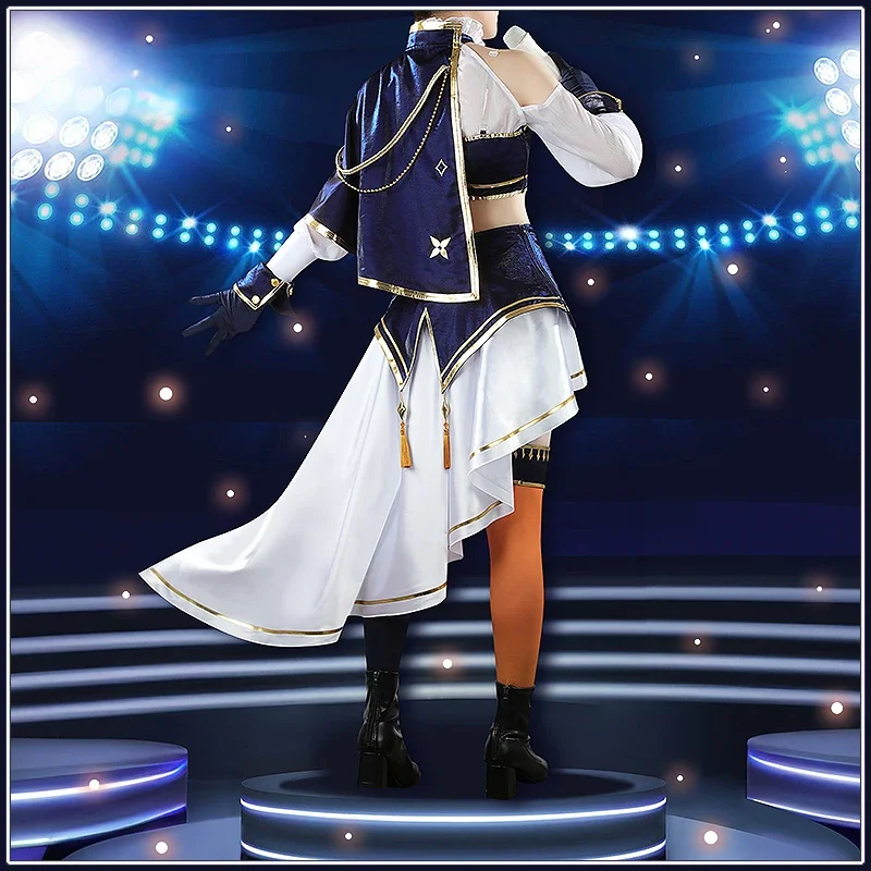 [На заказ] NIJISANJI Vtuber FANTASIA 4-я годовщина Higuchi Kaede Косплей Костюм Хэллоуин наряды