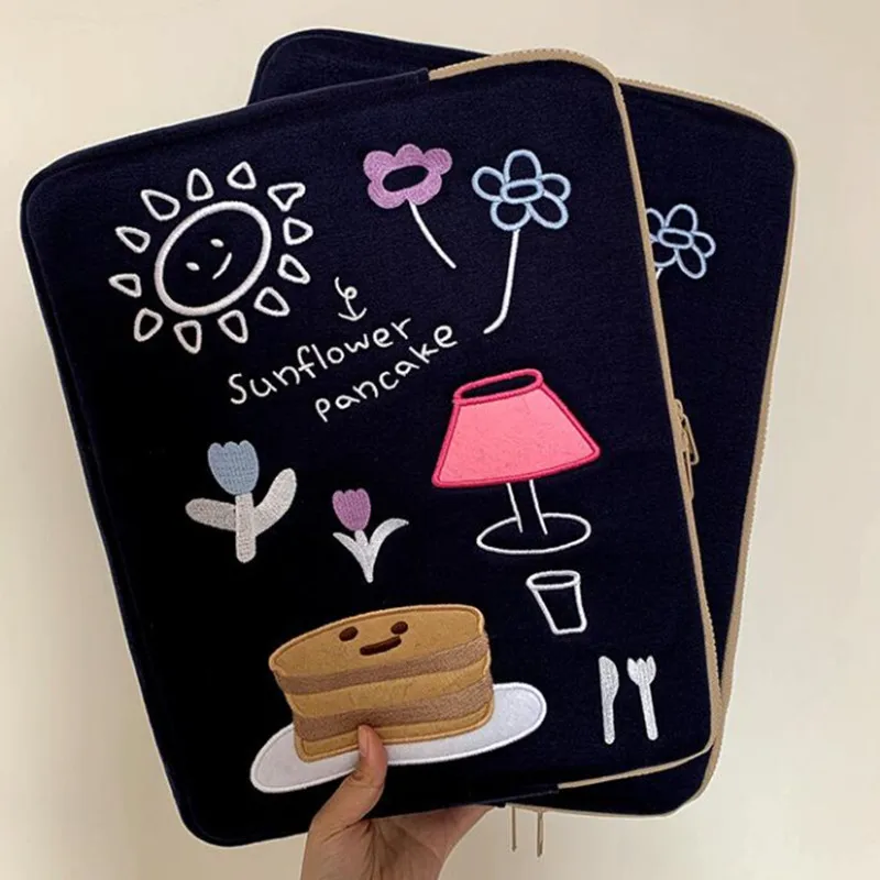 

Laptop Pouch Bag for Samsung Galaxy Tab S7+/S7 FE/S8+ 12.4 Inch 2021 S6 A7 A8 10.4 10.5 S7 S8 11 Inch Tablet Cartoon Sleeve Case