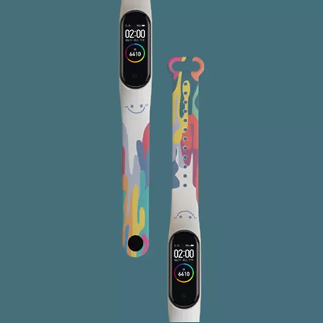 

for Xiaomi Mi Band 6 5 4 3 Sport Bracelet watch Silicone TPU Wrist Morandi Strap For Amazfit Band 5 Mi Band 3 4 5 6 Strap