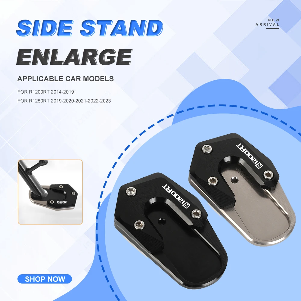 

R 1200RT Side Stand Enlarge For BMW R1200RT 2014-2019 R1250RT R1250RS 2019 2020 2021 2022 2023 R 1250RS Motorcycle Accessories
