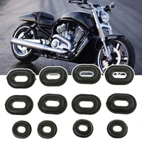 12pcs black side panel rubber grommets goldwing for yamaha suzuki honda kawasaki gadget exterior motorcycle accessories