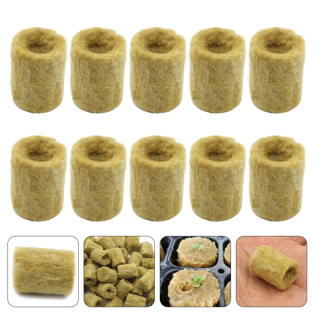 

Grow Starter Cubes Plugs Blocks Stonewool Block Cube Pellets Garden Nutrient Hydroponic Propagation Mini Hydroponics Starting