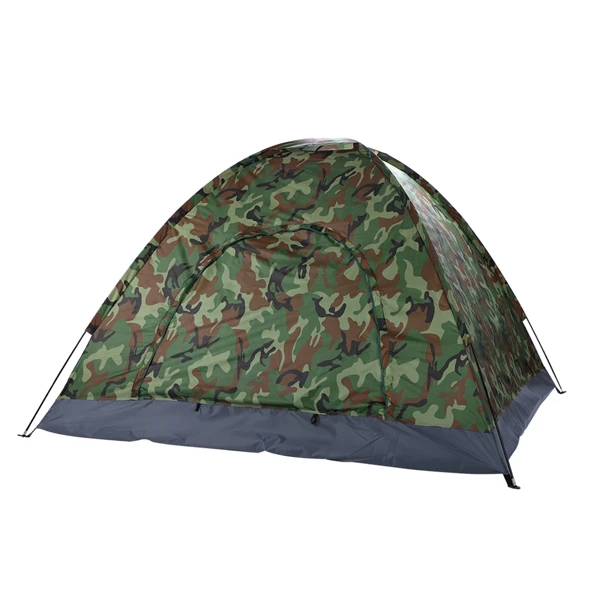 

Outdoor Tent 3-4 Person Outdoor Camping Single Layer Camouflage Tent Waterproof Camping Dome Tent Camouflage Single Layer Tent