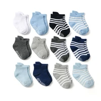 6 pairs of childrens socks combed cotton sweat absorbing breathable childrens socks 0 7 year old boys and girls
