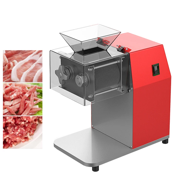 

Electric Meat Slicer 1100W Commercial Meat Cutter 3.5mm Stainless Steel Blades Food Cutting Slicing Kitchen Machine