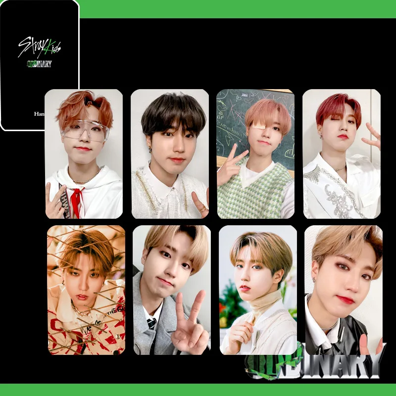 8 шт./компл. Kpop Stray Kids Новый ODDINARY альбом фотооткрытки коллекция открыток ЛОМО
