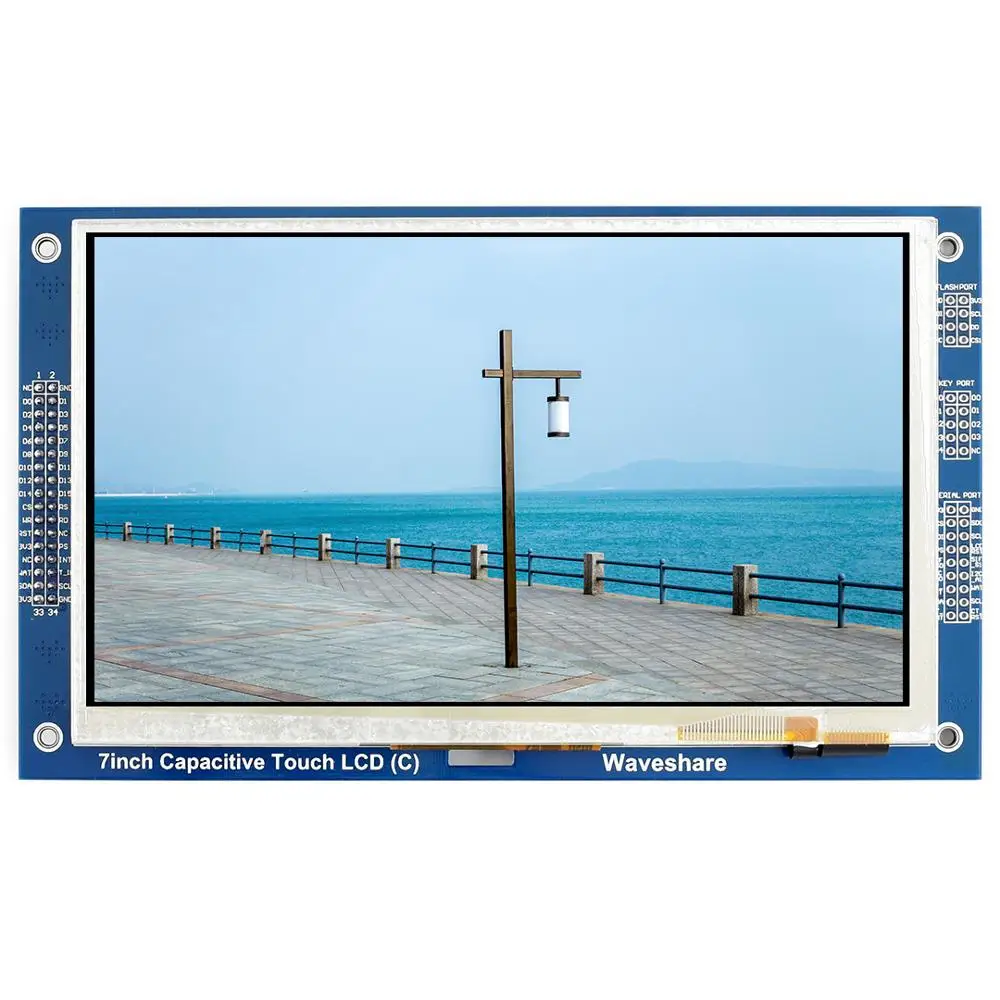 Waveshare 7inch 7'' 800*480 Multicolor Graphic TFT LCD Display Panel Capacitive Touch Screen